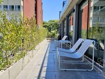 Departamento en venta Palermo, monoambiente con patio y parrilla