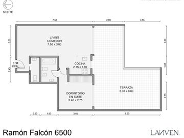 Venta Departamento en Liniers 2 Amb con gran patio/terraza