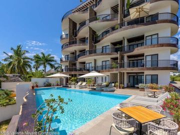 Departamento en venta con vista al mar en La Cruz de Huanacaxtle