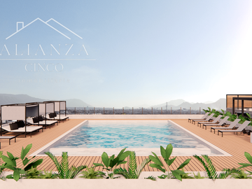 Departamento en VENTA KARENA Saltillo Obra Blanca