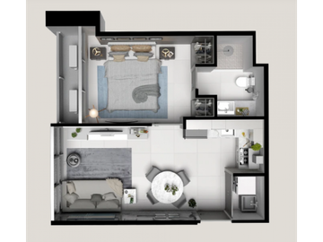 Proyecto de Apartamentos PH Parksquare Vía España - Torre Bloom