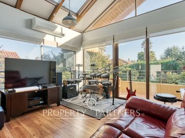 Impecable casa en venta tranquilo condominio La Reina Alta