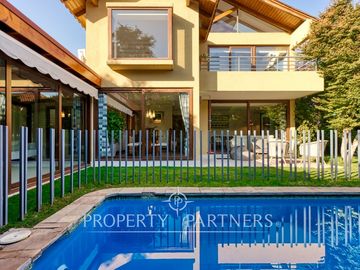 Impecable casa en venta tranquilo condominio La Reina Alta