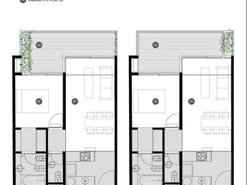 Departamento en  venta 2 ambientes con balcón, en Nuñez, a estrenar