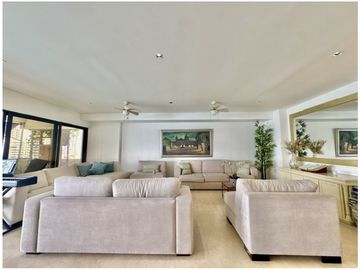 Apartamento Bocagrande sobre la bahia