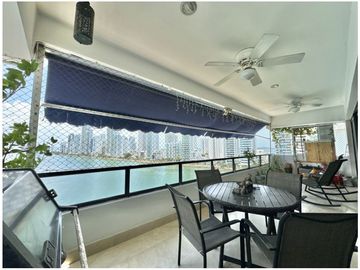 Apartamento Bocagrande sobre la bahia