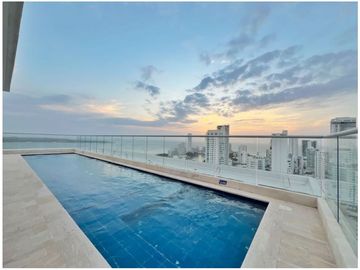 VENDO APARTAMENTO 3 ALCOBAS EDIFICIO MAR DE CRISTAL CASTILLOGRANDE