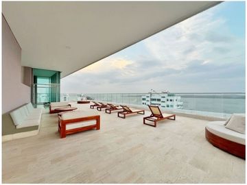 VENDO APARTAMENTO 3 ALCOBAS EDIFICIO MAR DE CRISTAL CASTILLOGRANDE