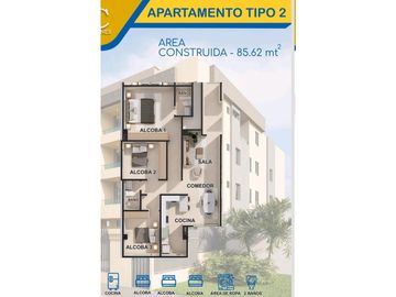 Apartamento Ciudad Jardin