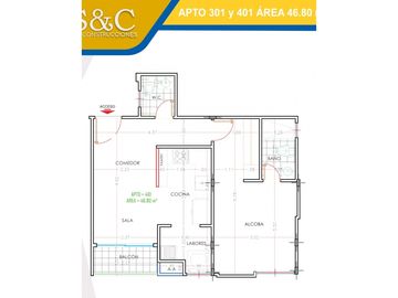 Apartamento Ciudad Jardin