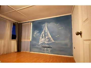 Parcela de 5.700 m2, con casa de 144 m2., en La Cruz.