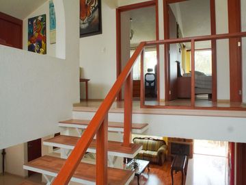 Casa con jardín privado y 4 recámaras en Condoplaza IV, Chiluca