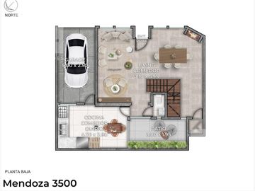 Impecable casa en venta en Mendoza y Melián!