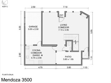 Impecable casa en venta en Mendoza y Melián!
