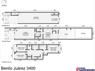 Duplex 4 ambientes con parque, pileta y cochera en Villa Devoto