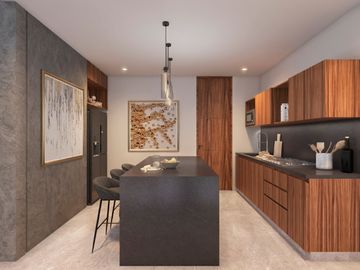 Townhouse en PREVENTA de 2 Recámaras con Piscina en Cholul, Mérida