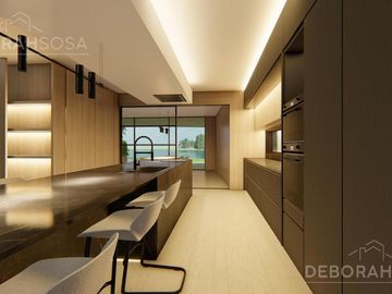 Exclusiva casa en venta, al lago en el Barrio Muelles de Puertos.