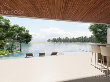 Exclusiva casa en venta, al lago en el Barrio Muelles de Puertos.