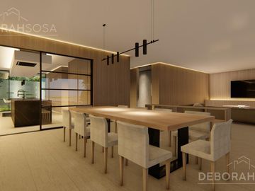 Exclusiva casa en venta, al lago en el Barrio Muelles de Puertos.