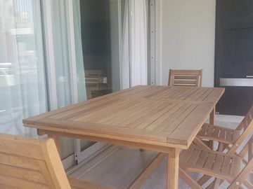 Piso 4 ambientes con cochera, balcón y parrilla en Belgrano APTO CREDITO