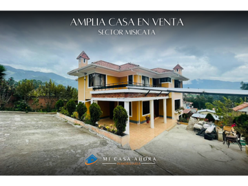 AMPLIA CASA EN VENTA EN MISICATA