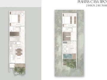EN VENTA VILLA DE 2 HABITACIONES EN TULUM ALBERCA A 10 MINUTOS DEL MAR ROI UBICACION Y PRECIO