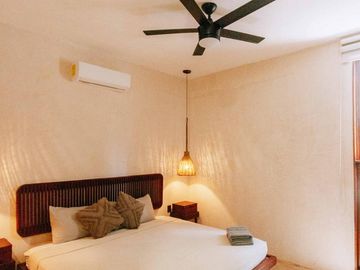 EN VENTA VILLA DE 2 HABITACIONES EN TULUM ALBERCA A 10 MINUTOS DEL MAR ROI UBICACION Y PRECIO