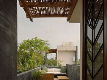 EN VENTA VILLA DE 2 HABITACIONES EN TULUM ALBERCA A 10 MINUTOS DEL MAR ROI UBICACION Y PRECIO