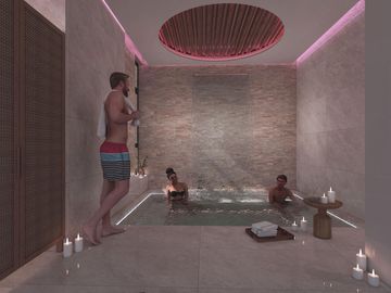 EN VENTA ESTUDIO EN PLAYA DEL CARMEN CON ALBERCA Y SPA
