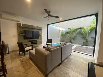 Townhouse en venta dentro de privada en Santa Gertrudis Copo