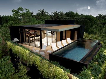 CASA EN VENTA EN TULUM 2 HABITACIONES CON TERRAZA Y JACUZZI