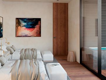 CASA EN VENTA EN TULUM 2 HABITACIONES CON TERRAZA Y JACUZZI