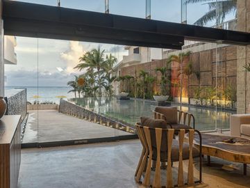 Departamento en VENTA BEACH FRONT PUERTO MORELOS 1 RECAMARA TIPO LOFT AMENIDADES DE LUJO