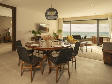 Departamento en VENTA BEACH FRONT PUERTO MORELOS 1 RECAMARA AMENIDADES DE LUJO