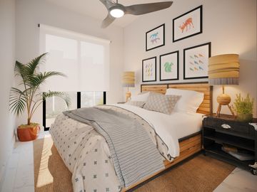 CASA EN VENTA EN TULUM 3 HABITACIONES CON AREAS VERDES, COWORKING