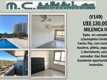 V149. DEPTO DE CATEGORIA EN Bº MILENICA IV EXC. OPORTUNIDAD