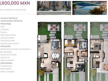 Casa en venta en Altos de Juriquilla queretaro