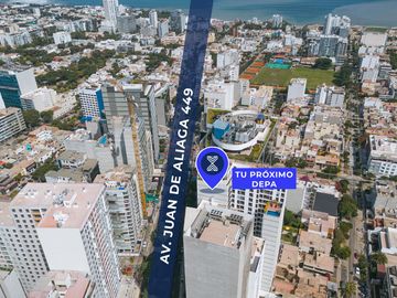 DEPA 112.5 m2   COCHERA EN VENTA EN MAGDALENA LIMITE CON SAN ISIDRO - 4TO PISO