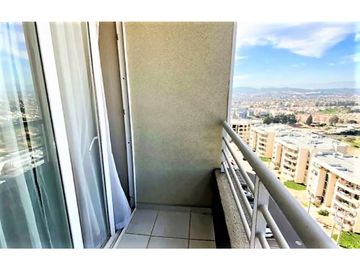 Venta de departamento 3 dormitorios, en condominio en Quilpué.