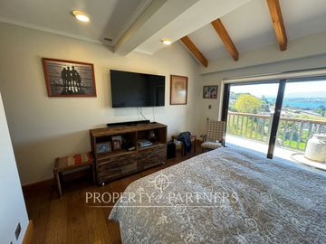 Linda vista a lago y volcanes, gran departamento en venta, Puerto Varas