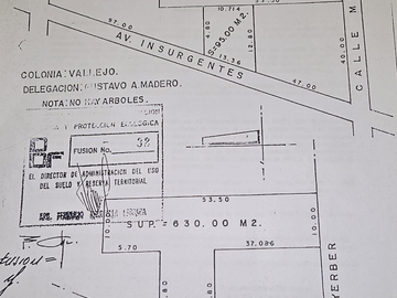 VENTA DE EDIFICIO COMERCIAL Y HABITACIONAL INSURGENTES NORTE, COLONIA VALLEJO