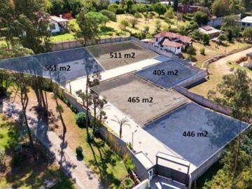 Venta terreno. 405m2, en Cumbayá, San Juan alto, vista espectacular