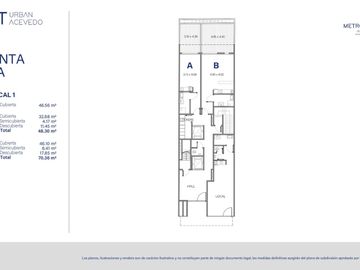 Departamento en pozo en Villa Crespo