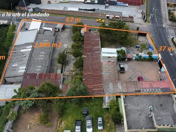 Terreno esquinero en  venta sector el Condado