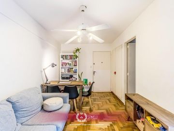 Venta departamento 2 ambientes 32M² en Boedo / Almagro balcón cocina baño nuevos