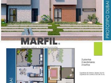 Casas en Pre Venta Colima COTO AQUA LIVING Modelo Dubai CIUDAD NATURA V de A