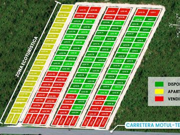 Terreno en Venta en Motul Norte, Motul