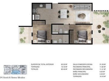 Departamento en Venta en Benito Juárez, Nonoalco MG. 24-3401