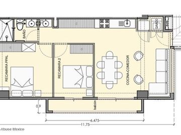 Departamento en  Venta en 	Miguel Hidalgo ,Francisco I Madero AF 24-4678.