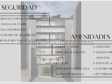 Departamento en Venta en Avenida Coyoacan, Del Valle Centro RU 25-1088.